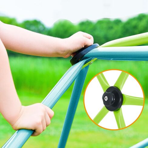 12 FT Climbing Dome for Kids 3 +, Geometric Dome Climber Play Center - Supports 1000LBS Outdoor Playset, Easy Assembly and Move in Saudi Arabia