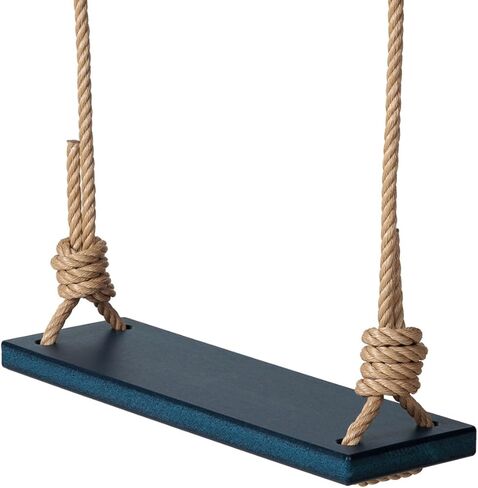 Heavy Duty Composite Tree Swing in Black - Crafted from Weather-Resistant Poly Lumber, Perfect for Adults and Children in Saudi Arabia