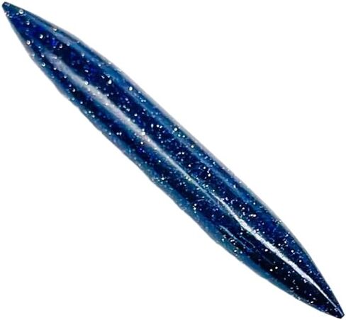 Uni Craft's Blue Sunstone Crystal Handmade Handmade Naga Jewelry ، spike tusk spike ، 14g (1.6 مم) إلى 1/2 بوصة (12 مم) ، قابل للتخصيص (4G (5 مم)) in Saudi Arabia