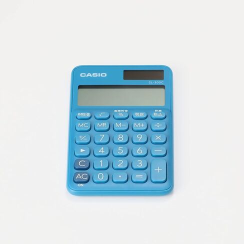Casio SL-300C-BU-N COLALUTUL CANOLUTION LAKE Blue 10 NOTER in Saudi Arabia