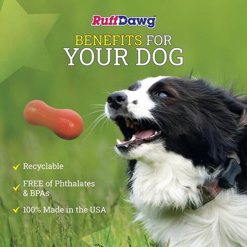 لعبة Ruff Dawg Wee-Nut Crunch المطاطية للكلاب بألوان نيون متنوعة in Saudi Arabia