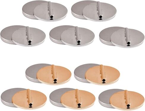 5Pcs Silver Mini Pin Brooch Converter Harm Free Clothing Metal Lapel Pin Brooch Holder Converter Easy Use Jewelry Making Pin Backs Jewelry Findings in Saudi Arabia