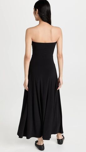 Norma Kamali womens Strapless Flared to Midcalf Cocktail Dress, Blush, Medium US in Saudi Arabia
