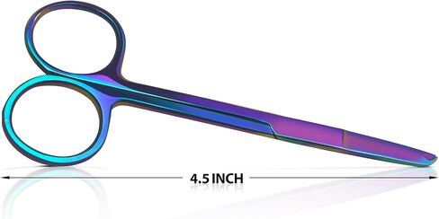 مقص Stitch 4.5 "قوس قزح - مقص إزالة خياطة الدقة مع خطاف ، أداة خياطة متعددة الألوان لعشاق DIY والحرفيين in Kuwait