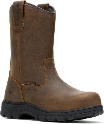 Wolverine Carlsbad Waterproof Steel Toe Wellington mens Construction Boot in Saudi Arabia