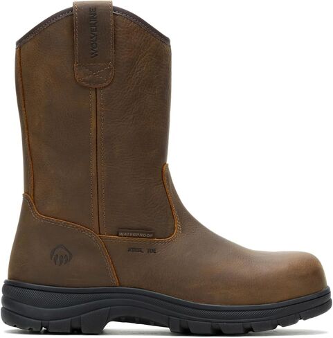 Wolverine Carlsbad Waterproof Steel Toe Wellington mens Construction Boot in Saudi Arabia