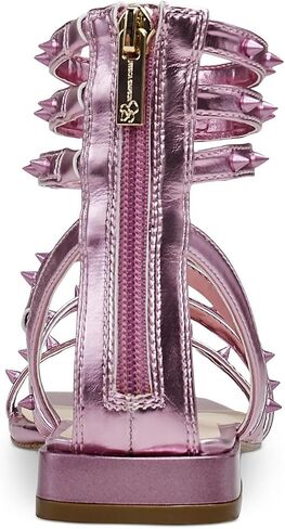 Jessica Simpson Womens Cenedra Faux Leather Studded Ankle Strap in Saudi Arabia
