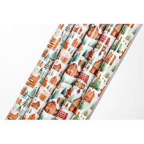 Christmas Wrapping Paper Watercolor Gingerbread | Personalized | Wrapping Paper | Gift Wrap | Gingerbread Man | Holiday