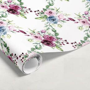 Flower Wrapping Paper | Floral Gift Wrap | Wrapping Paper Rolls | Gift Wrap | Premium Gift Wrap| Wedding Gift Wrap | Watercolor