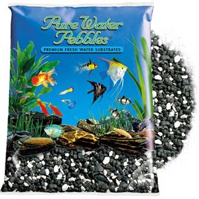 Salt & Pepper Aquarium Gravel - 5 lbs - Non-Toxic, Colorfast, Vibrant Substrate for Aquariums, Terrariums, Ponds & Crafts