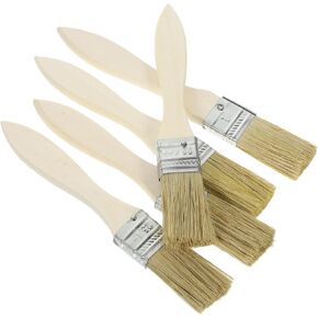 36pcs Wooden Handle Pastry Brush Premium for Baking Oil Painting and Cleaning Ergonomic Grip Gentle Bristles for Use