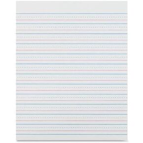 Zaner-Bloser Z-Bloser Sulphite Paper, Rld, Grade-3, 10-1/2"X8", 500Sh, We (ZP2413)