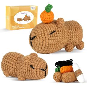 MOREJMTT Crochet Kit for Beginners, Crochet Animal Kits,Crocheting Kit for Starters, Learn to Crochet with Step-by-Step Video Tutorials, Beginner Crochet Kit for Adults(2 Pack Koala)