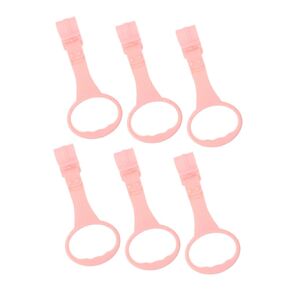 6Pcs Pull Up Rings for Playpen Standing Training and Walking Assistant Durable Safety Hand Rings for Balance Development