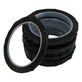 Whiteboard Tapes 20 Rolls, Thin Black Tapes for Dry Erase Boards, 216 Feet Feet Long per Roll, Thin Tape for Whiteboard Perfect for Dry Erase Boards, Charts, and Presentation, Classroom & Office