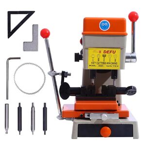 Vertical Key Cutting Machine Key Cutter Cutting Machine Vertical Key Maker Machine for Car Keys House Door 2 Year Service Key Duplicator Machine Key Copy Machine for Hardware Store 368A