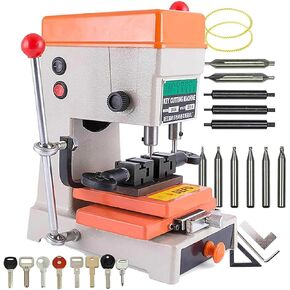 Vertical Key Cutting Machine, Automatic Key Duplicator for Door, 110V Key Copying Machine for Key Making