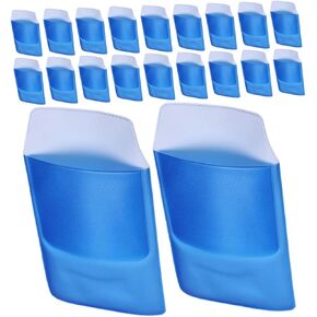 Angoily 20pcs Heavy Duty Shirt Pocket Protector Pen Holder for Nurses Doctors Ink Leak Prevention Multi Pocket Organizer for Medical Tools Pencils