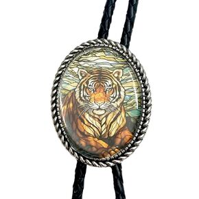 TIGER BOLO TIE