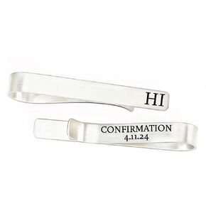Personalized First Confirmation Gift Boy's First Conf Tie Clip Gift Confirmation Tie Bar Boy Tie Clip Confirmation Gift Little Boy Gift CONFIRMATION-TIE