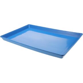 BESPORTBLE Reusable Plastic Dog Poop Pan Thick Dog Crate Tray Replacement for Dogs Rabbit Toilet Tray with Stain Odor Resistance Easy to Clean Carry