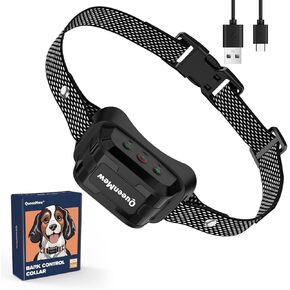 Citronella Bark Collar, Automatic Citronella Dog Bark Collar Spray Anti Dog Bark Collars with 2 Adjustable Spray Level, Citronella Dog Barking Training Collar No Shock Safty for Dogs