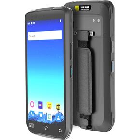 Rayoungtek Rugged Android Barcode Scanner Handheld Mobile Computer 1D 2D QR Code NFC Reader IP66 4G WiFi 6.0" Touch Screen for Inventory Retail Logistics