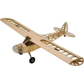Viloga RC Balsa Airplane Kit Piper Cub J3 ، Laser Cut 46 "طائرات طراز خشبية لبناء للبالغين ، طائرة RC غير المجمعة للهواية (مجموعة فقط)