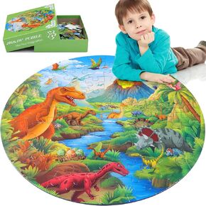 Civaner 70 Pieces Floor Puzzles for Kids Large Puzzles for Kids Ages 3 4 5 6 7 8 Jigsaw Puzzle Educational Puzzle Toy Gifts for Toddlers Boys Girls Baby Shower Birthday(Solar System)