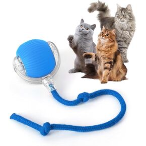 ألعاب القطط التفاعلية المتينة للقطط الداخلية ، لعبة كرة تشيس تشيس الأوتوماتيكية الذكية ، تم ترقيتها لعبة هريرة للحيوانات الأليفة الداخلية بالملل (أحمر) in Kuwait