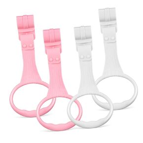4Pcs Hand Pull Rings Walking Assistant Rings for Playpen Durable Easy to Install Cute Colors for Learning to Walk