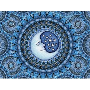 Blue Moon Tapestry by Dan Morris, 40x60