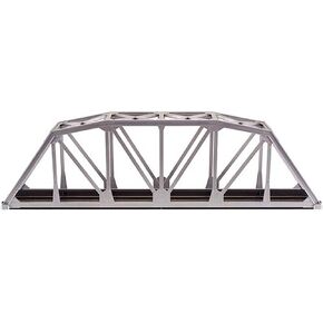 Code 100 Nickel Silver 18" Silver Through Truss Bridge Kit HO Scale Atlas Trains