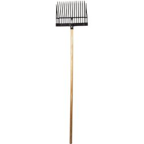Platinum Manure Fork for Horses | Constructed by Professional Horsemen | 100% Plastic & Chemical Free | Cold Weather Resistant | Made in USA