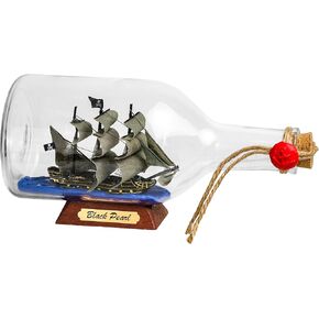 SAILINGSTORY Ship in a Bottle Sailing Ship Model Nautical Decoration USS Constitution