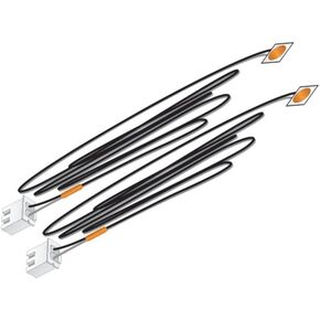 Woodland Scenics JP5736 Just Plug(TM) Lighting System, LED Stick-On Lights, 30mA Orange (2)