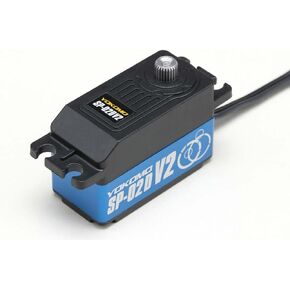 Yokomo SP-02DV2BL Sp-02d V2 Rwd Digital Low Profile Drift Servo (Blue)
