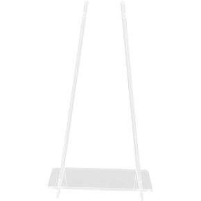 ARTIBETTER Acrylic Calendar Holder Stand for Desk Transparent Flip Calendar Rack with Modern Minimalist Design Compact for Neat Workspace Organization and Stylish Display