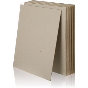 25 Pcs Book Board, Binders Board Chipboard Designer Bookboard Heavy Duty Chipboard Sheets Bookbinding Supplies for Book Binding Materials Cover(10 x 12.5Inches)