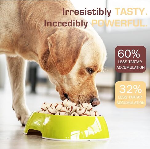 Urbanx Healthybones Healthy -Ohide Free Healthy Foods for Boglen Terrier وغيرها من كلاب Med Mixed Breed ، وأطعمة الكلاب ملفوفة بالدجاج ، والأطعمة الناعمة للمضغ للمكافآت ، 14 Count in Kuwait