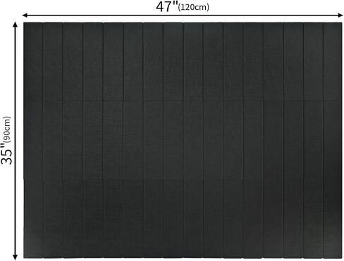 لوحة كبيرة من طراز Cork Board Felt Byles ، 47 "× 35" 12 حزمة لوحة دبوس Bulletin Board مع 48 علامات تبويب لاصق آمنة قابلة للإزالة ، 60 دبابيس الدفع ، لوحة الفلين البديلة لجدران وزارة الداخلية in Saudi Arabia
