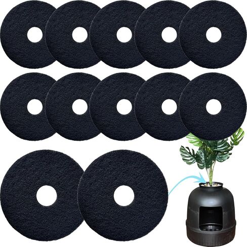 Cat Litter Box Replacement Filters for Lifewit Litter Box Cat, Activated Charcoal Filters Replacement to Absorb Odors and Litter Box Deodorizer for Hidden Enclosure Litter (6 Pack) in Saudi Arabia