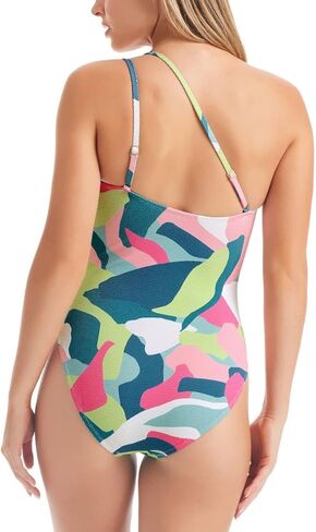 Jessica Simpson Women's Standard Shoulder Maillot One-Piece Swimsuit in Kuwait