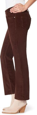 Angels Forever Young Women's Curvy Bootcut Mid-Rise Corduroy Pants (Available in Plus Size) in Kuwait