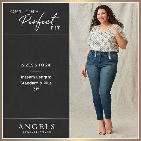 Angels Forever Young Women's Curvy Bootcut Mid-Rise Corduroy Pants (Available in Plus Size) in Kuwait