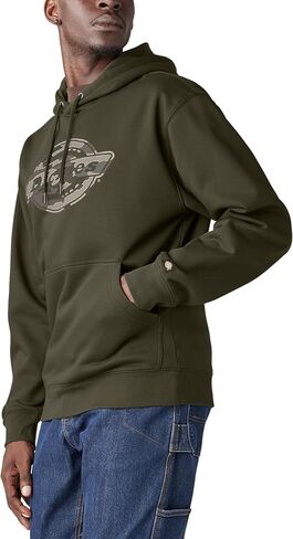 Dickies Men's Big & Tall Water Repellent Camo Logo Hoodie in Saudi Arabia