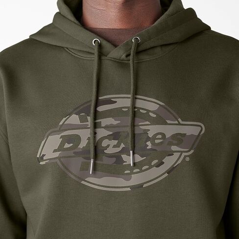 Dickies Men's Big & Tall Water Repellent Camo Logo Hoodie in Saudi Arabia