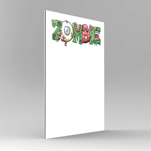 5 Zombie Sketch Cards - Artist Trading - Zombify Characters - 2.5 x 3.5 - Smooth Surface - 32 Pt - Great Gift for Artists, Sketchers, and Illustrators in Saudi Arabia