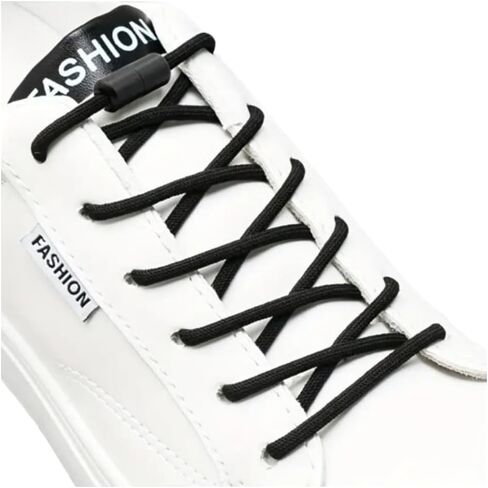 2 Pairs Elastic No Tie Shoe Laces For Adults,Kids,Elderly,System With Elastic Shoe Laces in Kuwait