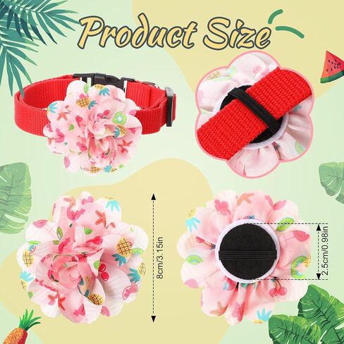 50 Pcs Christmas Dog Collar Flowers Bulk Santa Dog Bow Tie Flower Grooming Charms Accessories for Cat Pets Collar Attachment Embellishment Xmas Party Costume in Saudi Arabia